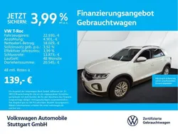 Pure white Gebraucht 2024 VW T-Roc Life SUV | 22.930 € (Fairer Preis)