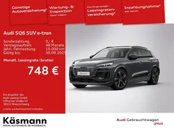 Magnetgrau Gebraucht 2024 Audi SQ6 e-tron Ambiente SUV | 83.130 € (Superpreis)