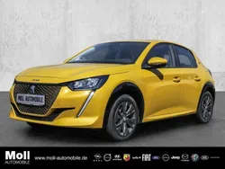 Gelb Gebraucht 2021 Peugeot e-208 Active Kleinwagen | 16.660 € (Fairer Preis)