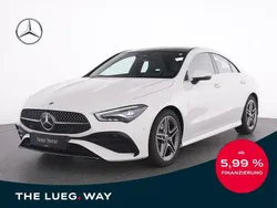 Unilack polarweiß Gebraucht 2024 Mercedes CLA200 AMG Coupé | 37.445 € (Fairer Preis)
