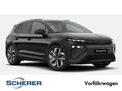 Blackmagic perleffekt (metallic) Gebraucht 2025 Skoda Elroq SportLine SUV | 44.650 € (Guter Preis)