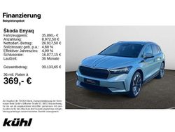 Arctic silber metallic Gebraucht 2022 Skoda Enyaq iV ecoSuite SUV | 33.990 € (Fairer Preis)