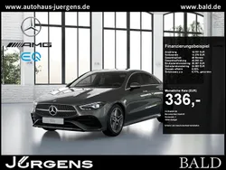 Metalliclack mountaingrau Gebraucht 2024 Mercedes CLA200 AMG Coupé | 35.650 € (Fairer Preis)