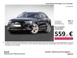 Mythosschwarz metallic Gebraucht 2024 Audi Q8 e-tron S-Line SUV | 72.888 € (Teuer)