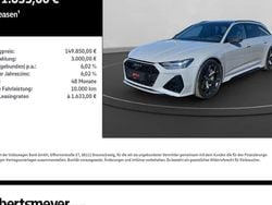 Grau Neu 2025 Audi RS6 Performance Kombi | 149.850 € (Guter Preis)