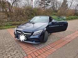 Blau Gebraucht 2018 Mercedes C180 AMG line Cabrio | 29.700 € (Fairer Preis)