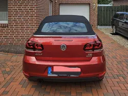 Rot Gebraucht 2013 VW Golf Cabriolet Cabrio | 8.900 € (Guter Preis)