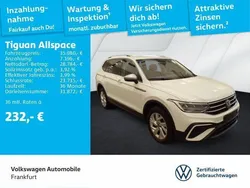 Pure white Gebraucht 2024 VW Tiguan Allspace Life SUV | 35.980 € (Superpreis)