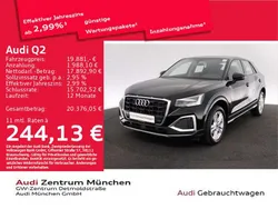 Brillantschwarz Gebraucht 2022 Audi Q2 Advanced Plus SUV | 19.881 € (Guter Preis)