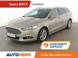 Beige Gebraucht 2015 Ford Mondeo Titanium Kombi | 12.380 € (Fairer Preis)