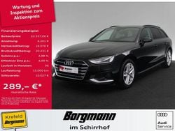 Schwarz / brillantschwarz Gebraucht 2021 Audi A4 Advanced Kombi | 22.337 € (Superpreis)