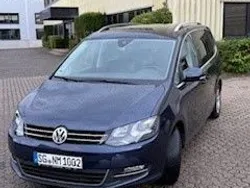 Blau Gebraucht 2016 VW Sharan Highline Van / Kleinbus | 19.900 € (Guter Preis)