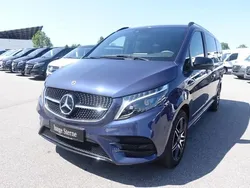 Blau Gebraucht 2024 Mercedes V300 AMG Van / Kleinbus | 74.900 € (Etwas zu teuer)