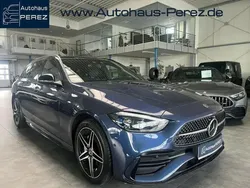 Blau Gebraucht 2023 Mercedes C300e AMG Line Premium Plus Kombi | 45.930 € (Guter Preis)