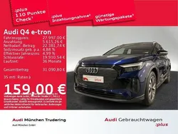 Navarrablau metallic Gebraucht 2022 Audi Q4 e-tron Ambiente SUV | 27.997 € (Superpreis)