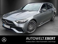 Selenitgrau Gebraucht 2024 Mercedes C220 AMG line Kombi | 49.880 €