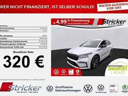 Moonweiss metallic (metallic) Gebraucht 2021 Skoda Enyaq iV SportLine SUV | 26.950 € (Fairer Preis)