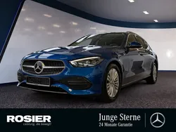 Blau / spektralblau (metallic) Gebraucht 2023 Mercedes C200 Avantgarde Kombi | 34.890 € (Fairer Preis)