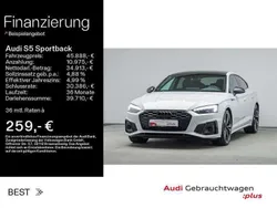 Gletscherweiß metallic Gebraucht 2021 Audi S5 Limousine | 45.888 € (Fairer Preis)