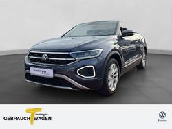 Rauchgrau metallic Gebraucht 2023 VW T-Roc Cabriolet Style Cabrio | 23.980 € (Superpreis)