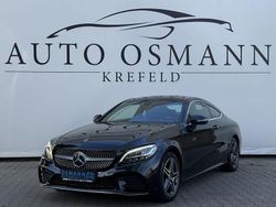 Schwarz Gebraucht 2018 Mercedes C200 AMG line Coupé | 23.950 € (Etwas zu teuer)