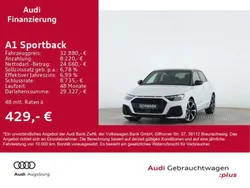Gletscherweiß metallic/mythoss Gebraucht 2023 Audi A1 S-Line Kleinwagen | 32.880 € (Etwas zu teuer)