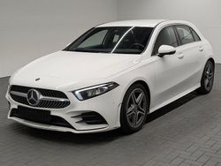 Weiß (polarweiss) Gebraucht 2019 Mercedes A200 AMG line Limousine | 22.980 € (Fairer Preis)