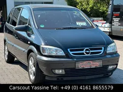 Schwarz Gebraucht 2003 Opel Zafira Elegance Van / Kleinbus | 1.990 € (Fairer Preis)