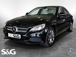 Metalliclack obsidianschwarz Gebraucht 2018 Mercedes C200 Avantgarde Limousine | 23.980 € (Guter Preis)