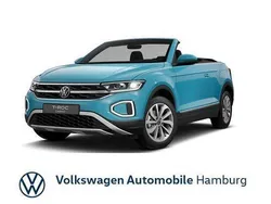Blau Neu 2025 VW T-Roc Cabriolet Style Cabrio | 37.580 € (Teuer)