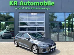 Grau Gebraucht 2024 Audi A3 S-Line Limousine | 25.650 € (Fairer Preis)