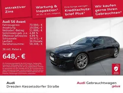 Mythosschwarz metallic Gebraucht 2024 Audi S6 Ambiente Kombi | 70.980 € (Etwas zu teuer)