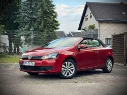 Rot Gebraucht 2013 VW Golf Cabriolet Exclusive Cabrio | 9.333 € (Fairer Preis)