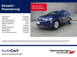 Atlantik blue metallic Gebraucht 2021 VW Touran Comfortline Van / Kleinbus | 23.380 € (Guter Preis)