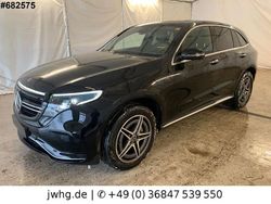 Schwarz Gebraucht 2021 Mercedes EQC400 AMG line SUV | 31.450 € (Fairer Preis)
