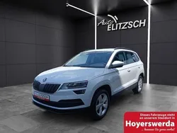 Moonweiss metallic met. Gebraucht 2020 Skoda Karoq Ambition SUV | 23.749 € (Fairer Preis)