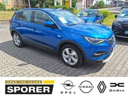 Topas blau metallic (metallic) Gebraucht 2021 Opel Grandland X Business Elegance SUV | 20.750 € (Fairer Preis)
