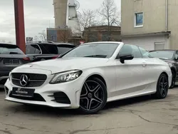 Weiß Gebraucht 2019 Mercedes C200 AMG line Cabrio | 29.500 € (Guter Preis)