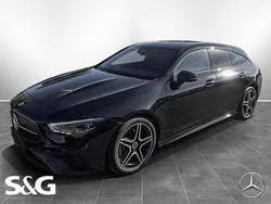 Metalliclack kosmosschwarz Gebraucht 2024 Mercedes CLA200 Shooting Brake AMG Kombi | 39.877 € (Teuer)