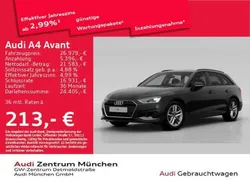Brillantschwarz Gebraucht 2023 Audi A4 Kombi | 26.979 € (Guter Preis)