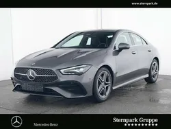 Grau Gebraucht 2024 Mercedes CLA200 AMG line Coupé | 34.990 € (Guter Preis)