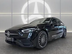 Schwarz Gebraucht 2025 Mercedes C300 AMG line Limousine | 53.290 € (Etwas zu teuer)