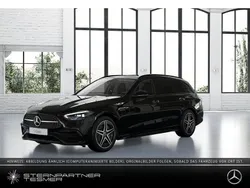 Schwarz Gebraucht 2024 Mercedes C180 AMG Limousine | 38.590 € (Fairer Preis)