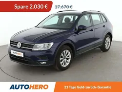 Blau Gebraucht 2018 VW Tiguan Trendline SUV | 15.590 € (Guter Preis)
