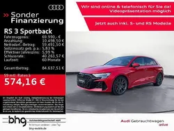 Rot Neu 2025 Audi RS3 Sportback Comfort Kleinwagen | 69.990 € (Superpreis)
