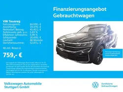 Schwarz Gebraucht 2023 VW Touareg SUV | 64.930 € (Fairer Preis)