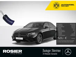 Schwarz / nachtschwarz Gebraucht 2024 Mercedes A200 Premium Kleinwagen | 34.829 € (Fairer Preis)