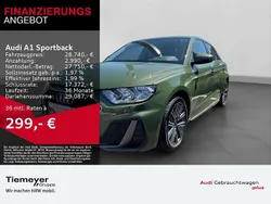 Distriktgrün metallic Neu 2024 Audi A1 S-Line Kleinwagen | 28.250 € (Fairer Preis)