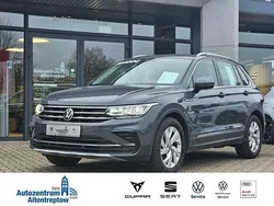 Delfingrau metallic Gebraucht 2021 VW Tiguan Elegance SUV | 25.700 € (Superpreis)