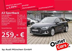 Grau Gebraucht 2021 Audi A3 Performance Limousine | 22.942 € (Guter Preis)